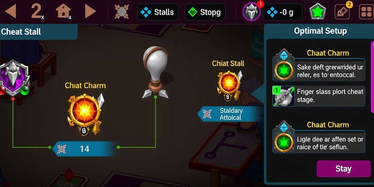 Chaat Charm Stall Setup Strategy Chaat Charm player strategy guide showing optimal stall setup for maximum efficiency