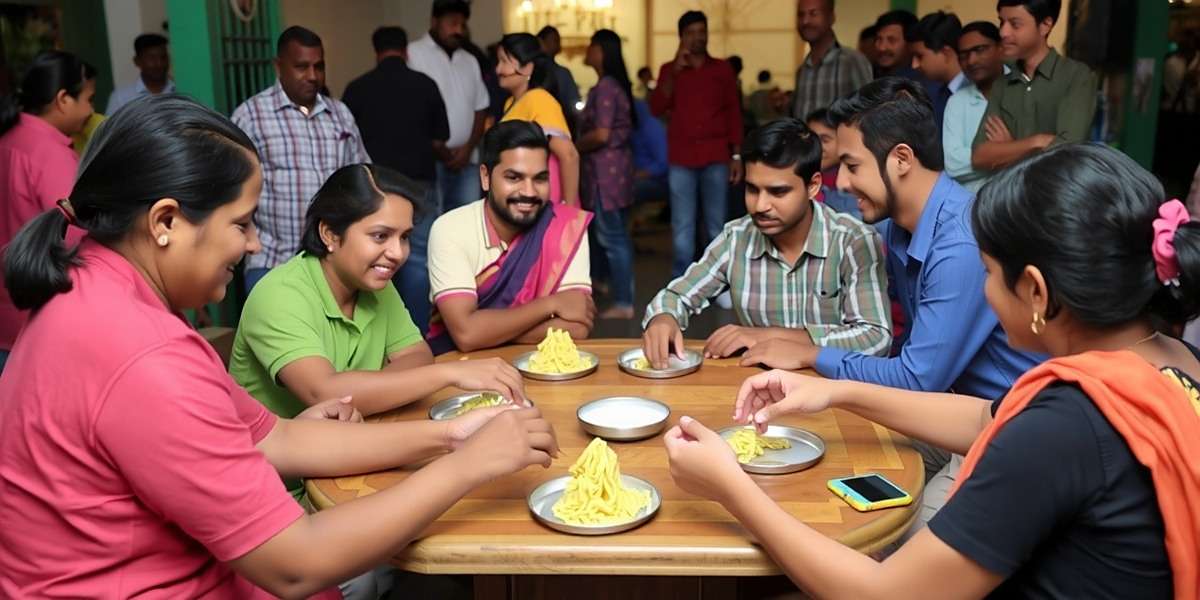 Chaat Charm Community Event Chaat Charm players enjoying the game at a community event in Chennai