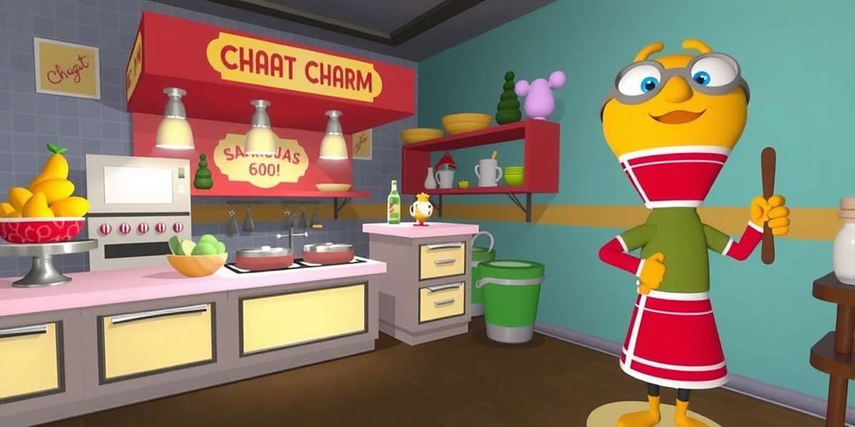 Chaat Charm Future Updates Chaat Charm future update teaser showing 3D kitchen and international street food expansion